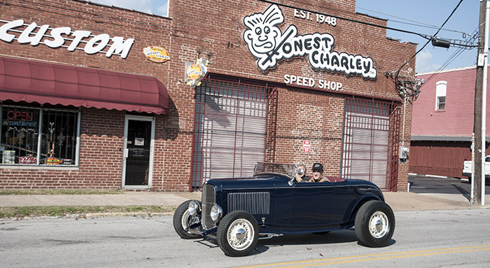 32 ford roadster at Honest Charley Speed Shop
