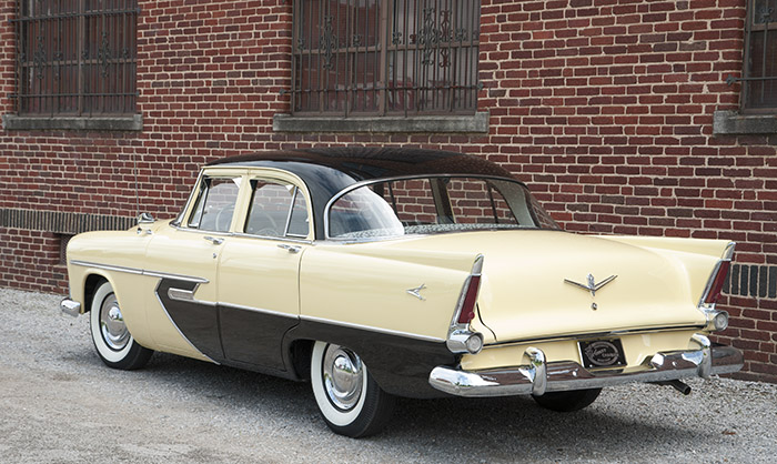 1956 Plymouth Belvedere on Backroad Gold