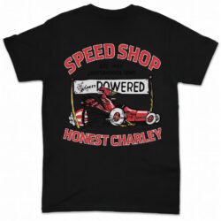 Honest Charley Powered T-Shirt - Charcoal