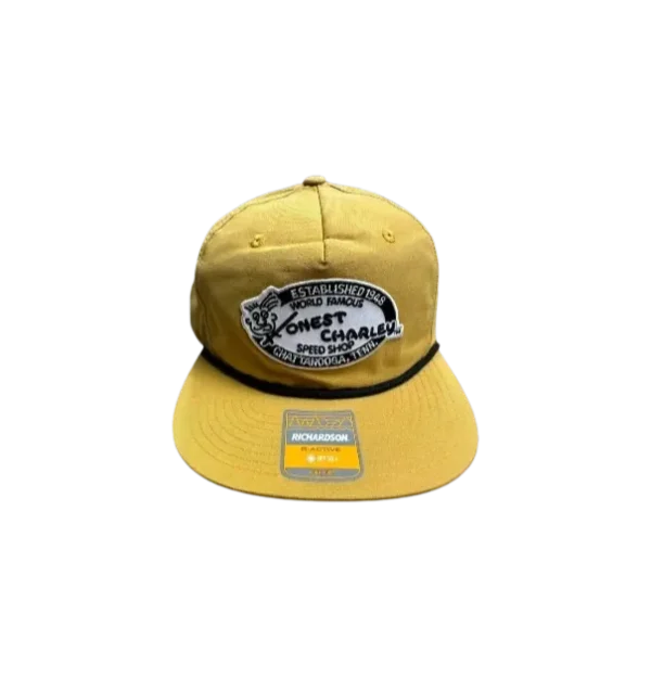 Honest Charley Yellow Snap Back Hat